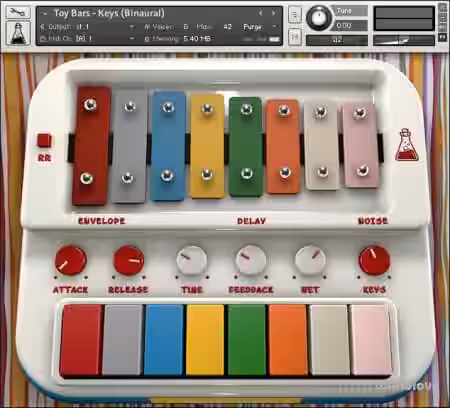 AudioThing Toy Bars [KONTAKT] - Sample Pack Artwork