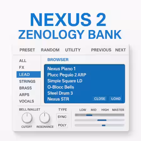 AudioVault AYE SHARK Nexus 2 Zenology Bank [Synth Presets] - Sample Pack Artwork