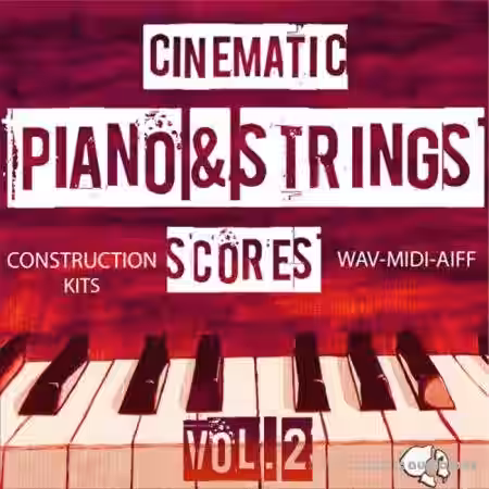 Auditory Cinematic Piano Strings Scores Vol.2 [ACiD, WAV, AiFF, MiDi] - Sample Pack Artwork