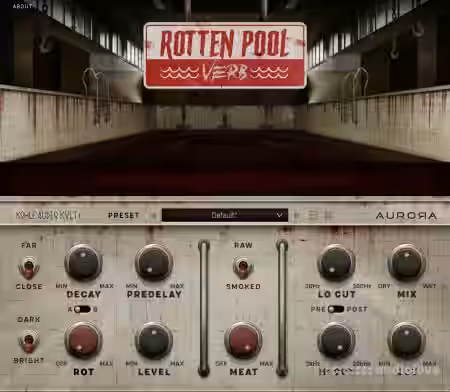 Aurora DSP RottenPoolVerb v1.7.0 [WiN] - Sample Pack Artwork