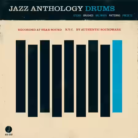Authentic Soundware Jazz Anthology Drums [KONTAKT] - Sample Pack Artwork