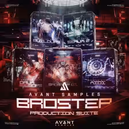 Avant Samples The Avant Brostep Production Suite [MULTiFORMAT] - Sample Pack Artwork
