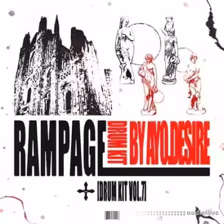 ayo.desire RAMPAGE [drum kit Vol.7] [WAV, MiDi, Synth Presets, DAW Templates] - Sample Pack Artwork