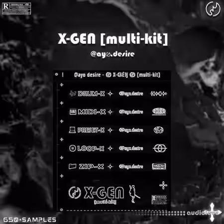 ayo.desire X-GEN [multi-kit] [DAW Templates] - Sample Pack Artwork