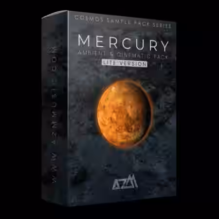 AzM Music Mercury Ambient and Cinematic Pack [WAV, MiDi] - Sample Pack Artwork