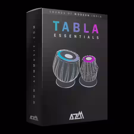 AzM Music Sounds Of Modern India Tabla Essentials [WAV] - Sample Pack Artwork