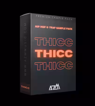 AzM Music THICC Hip Hop and Trap Sample Pack [WAV] - Sample Pack Artwork