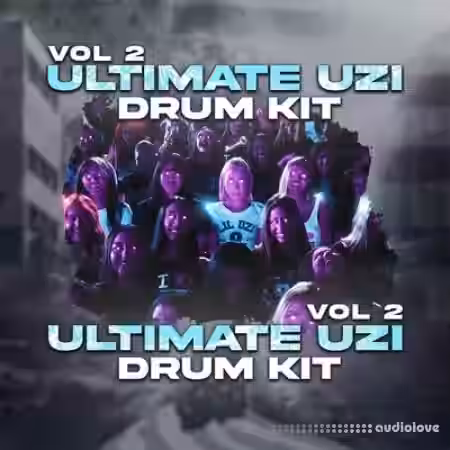 Babyxprod Ultimate Uzi Drum Kit [MIDI VERSION] v2 [WAV, MiDi] - Sample Pack Artwork
