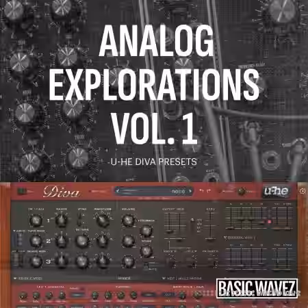 Baisc Wavez Analog Explorations Vol.1 [Synth Presets] - Sample Pack Artwork