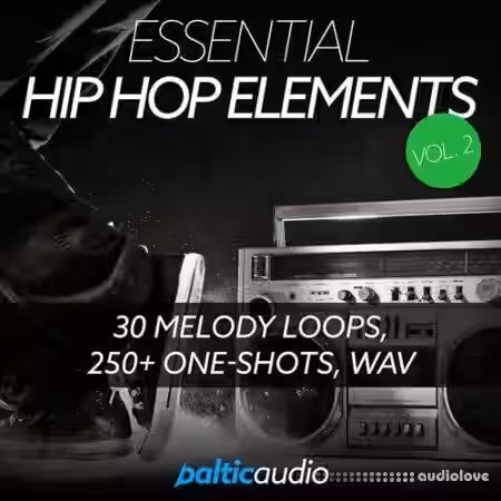 Baltic Audio Essential Hip Hop Elements Vol.2 [WAV] - Sample Pack Artwork