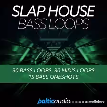 Baltic Audio Slap House Bass Loops [WAV, MiDi] - Sample Pack Artwork