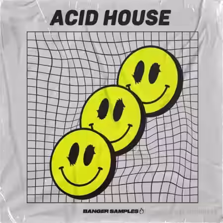 Banger Samples Acid House [WAV, REX, MiDi] - Sample Pack Artwork