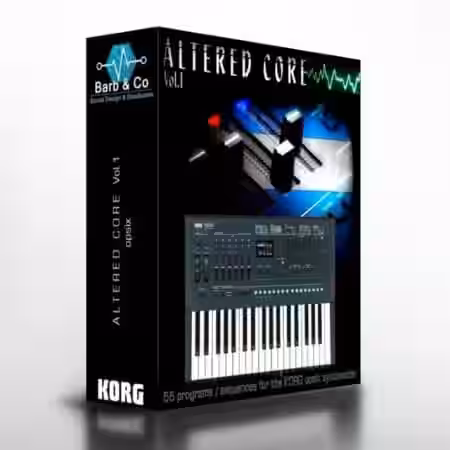 Barb and Co Altered Core Opsix Sound Library [Synth Presets] - Sample Pack Artwork