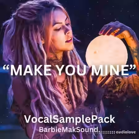 Barbie Mak MAKE YOU MINE - Female Vocal Sample Pack [WAV] - Sample Pack Artwork