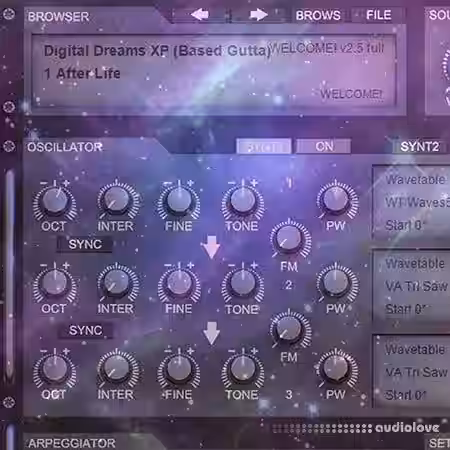 Based Gutta Digital Dreams [Synth Presets] - Sample Pack Artwork