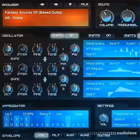 Based Gutta Fantasy Sounds XP [Synth Presets] - Sample Pack Artwork