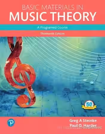 Basic Materials in Music Theory: A Programed Approach (What's New in Music) 13th Edition - Sample Pack Artwork