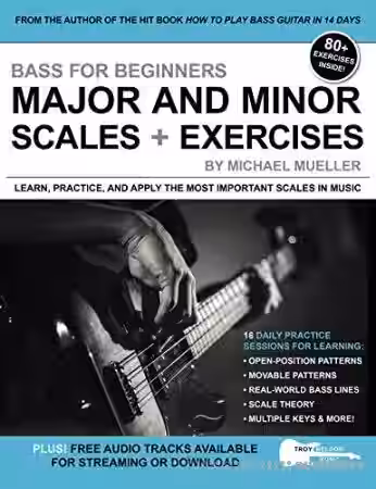 Bass for Beginners: Major and Minor Scales + Exercises: Learn, Practice & Apply the Most Important Scales in Music - Sample Pack Artwork