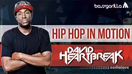 BassGorilla Hip Hop In Motion With David Heartbreak [TUTORiAL] - Sample Pack Artwork