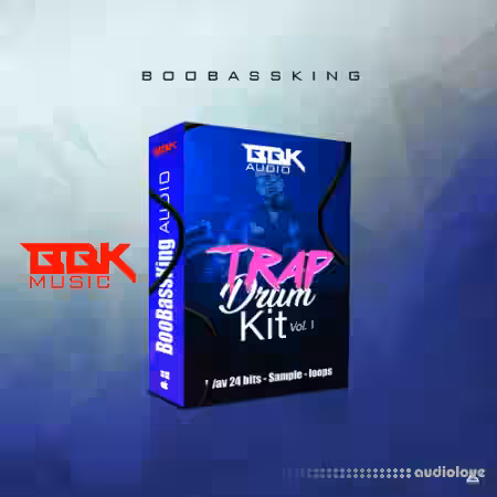 BBK Audio Trap Drum Kit Vol.1 [WAV] - Sample Pack Artwork