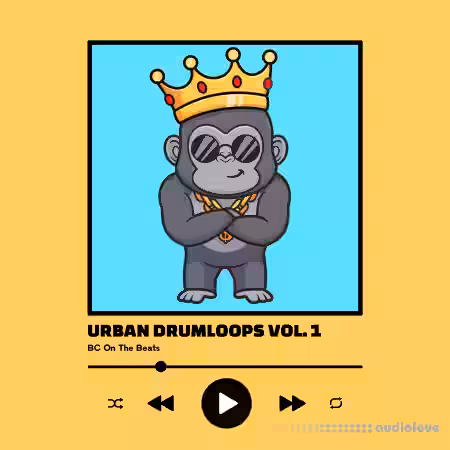BC On The Beats Urban Drumloops VOL.1 [WAV] - Sample Pack Artwork