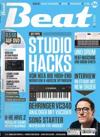 Beat Ausgabe 10/2019 - Sample Pack Artwork