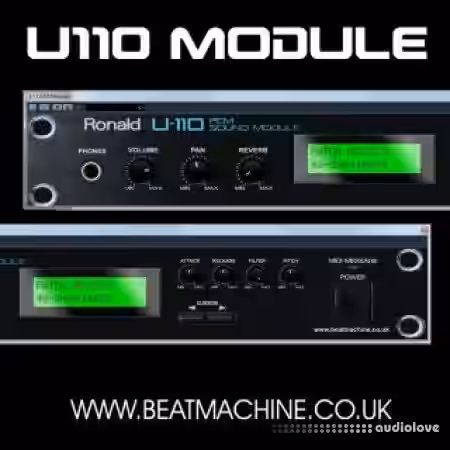 Beat Machine Roland U110 x64 [WiN] - Sample Pack Artwork