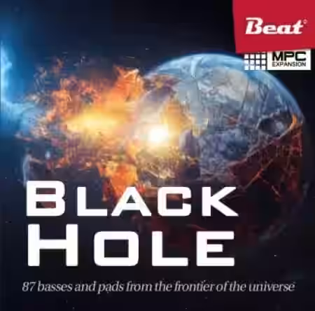Beat MPC Expansion Black Hole [MPC] - Sample Pack Artwork