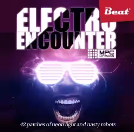 Beat MPC Expansion Electro Encounter [MPC] - Sample Pack Artwork
