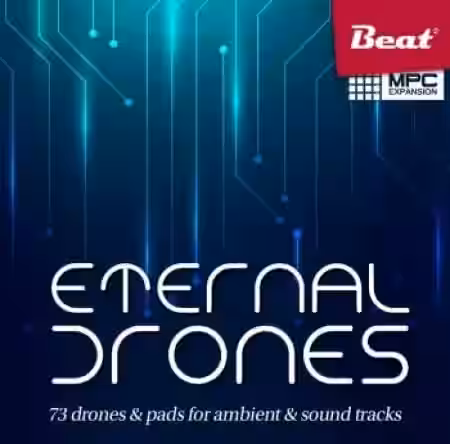 Beat MPC Expansion Eternal Drones [MPC] - Sample Pack Artwork
