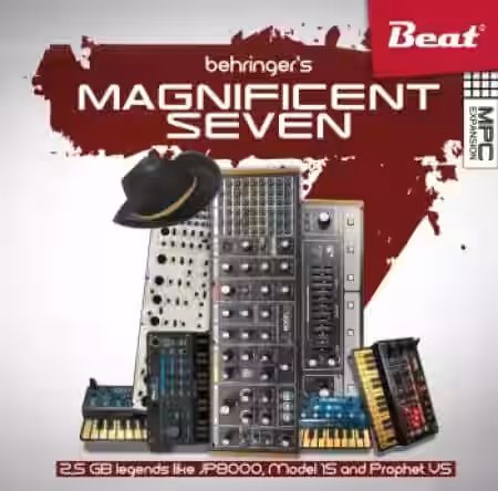 Beat MPC Expansion Magnificent Seven [MPC] - Sample Pack Artwork