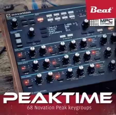 Beat MPC Expansion Peaktime [MPC] - Sample Pack Artwork