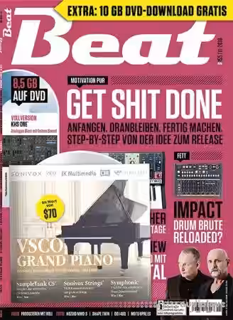 Beat November 2018 - Sample Pack Artwork