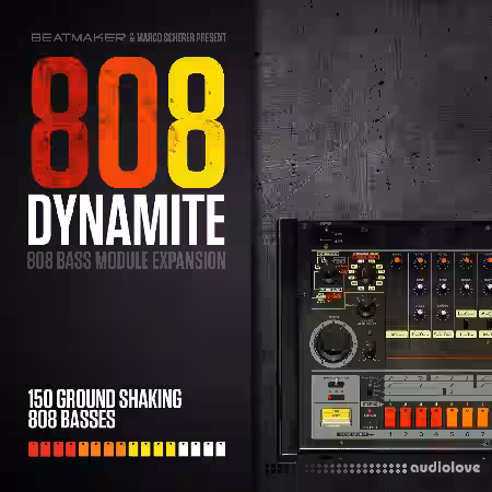 BeatMaker 808 Dynamite Expansion for 808 Bass Module III UPDATE 5 [Synth Presets] - Sample Pack Artwork