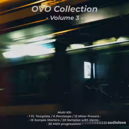 Beats by Kimpe OVO Collection Volume 3 RnB Multi Kit [WAV, MiDi, Synth Presets, DAW Templates] - Sample Pack Artwork