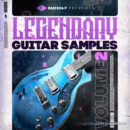 Beats24-7 Legendary Guitar Samples V2 [WAV] - Sample Pack Artwork