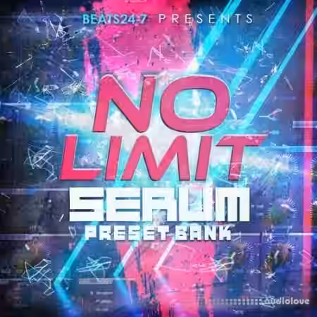 Beats24-7 No Limit Serum Bank [Synth Presets] - Sample Pack Artwork