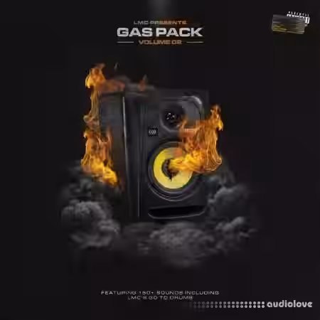 beatsbylmc Gas Pack Vol.2 (Drum Kit) [WAV] - Sample Pack Artwork