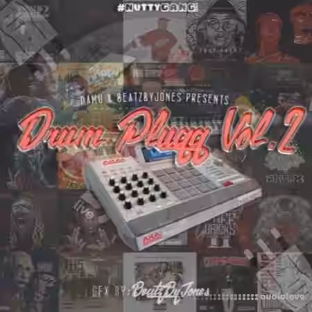 BeatzByJones Drum Plugg Kit Vol.2 [WAV] - Sample Pack Artwork