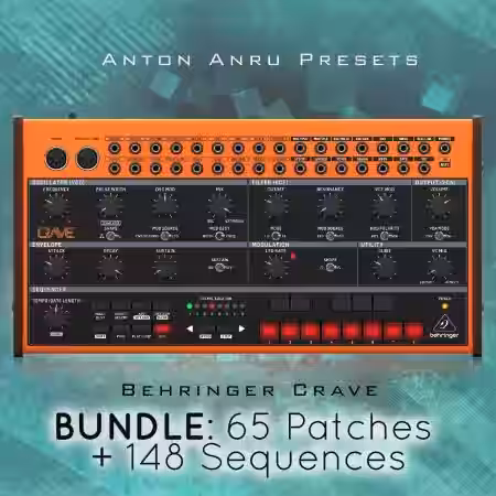 Behringer Crave Bundle by Anton Anru [Synth Presets] - Sample Pack Artwork