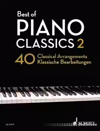 Best of Piano Classics 2: 40 Arrangements of Famous Classical Masterpieces - Sample Pack Artwork