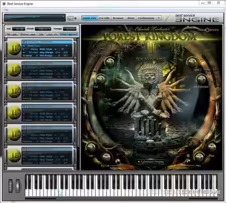 Best Service Forest Kingdom II [ENGINE 2] - Sample Pack Artwork