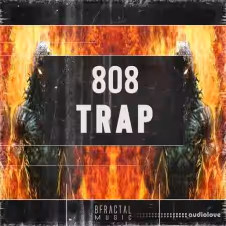 BFractal Music 808 Trap [WAV] - Sample Pack Artwork