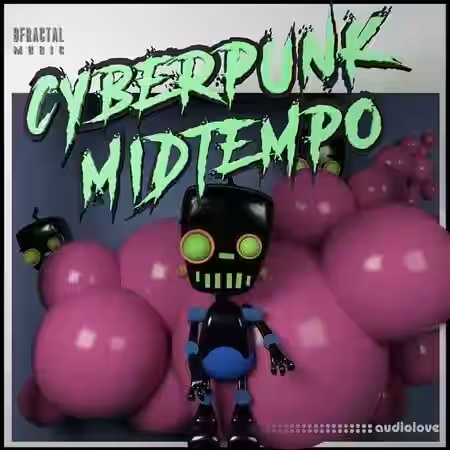 Bfractal Music Cyberpunk Midtempo [WAV, MiDi] - Sample Pack Artwork