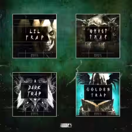 BFractal Music Lil Dark Golden Ghost Trap [WAV] - Sample Pack Artwork