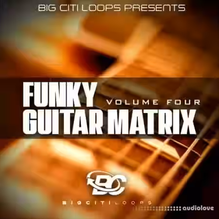 Big Citi Loops Funky Guitar Matrix Vol.4 [WAV] - Sample Pack Artwork