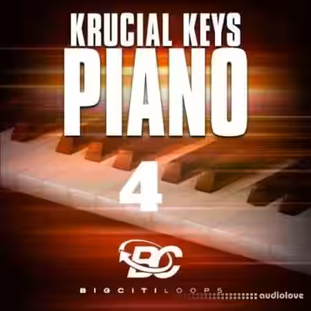 Big Citi Loops Krucial Keys Piano 4 [WAV] - Sample Pack Artwork