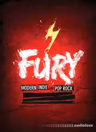 Big Fish Audio Fury Modern Indie And Pop Rock [WAV, AiFF, REX, KONTAKT] - Sample Pack Artwork