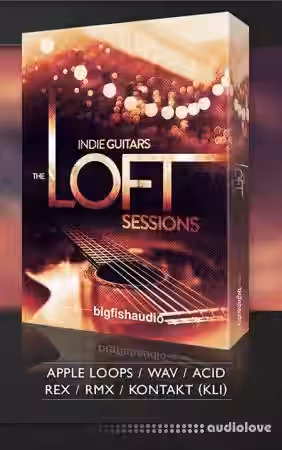 Big Fish Audio Indie Guitars The Loft Sessions [MULTiFORMAT] - Sample Pack Artwork