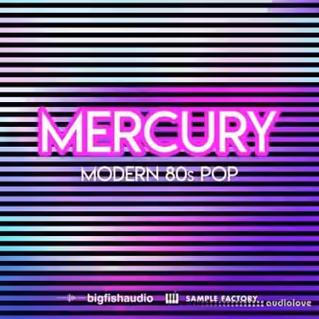 Big Fish Audio Mercury Modern 80's Pop [WAV] - Sample Pack Artwork